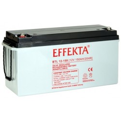 Batterie AGM 150Ah 12V Effekta BTL 12-150