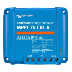 Régulateur de charge solaire SmartSolar MPPT 75/10 (12/24V) - Victron Energy