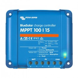 Régulateur de charge solaire BlueSolar MPPT 100/15 (12/24V) - Victron Energy