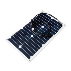 Panneau solaire flexible monocristallin 12V 20W Back Contact Sun Power