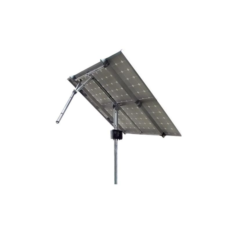 Tracker suiveur solaire 1 axe 2 panneaux solaires 740W maximum