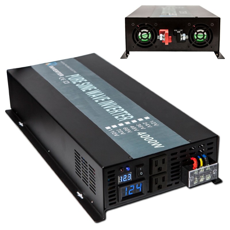 CONVERTISSEUR DC/AC PURE SINUS 24V /230V 4000W - Batterie Multi