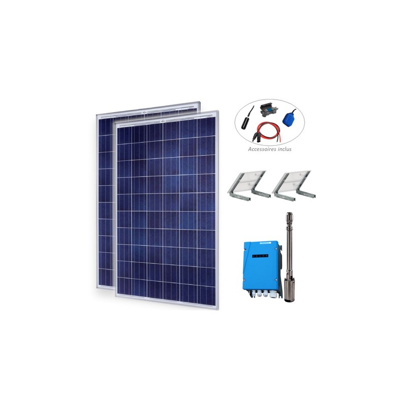 Kit pompage solaire avec pompe immergée Lorentz PS2-200 Version de la pompe  PS2 200 HR-14