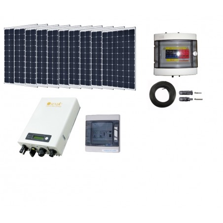 Kit Solaire Autoconsommation 3000W Options Du Kit 3000W ...